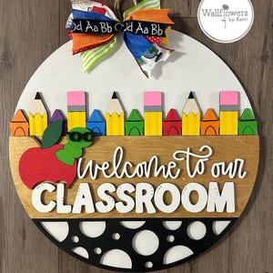 Teacher Classroom Decor  - Classroom Signs _ Teacher Door Decor for Classroom - School Decorations - Classroom Door Signs
