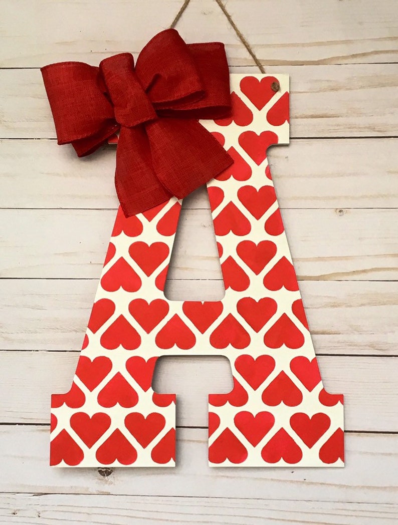 Valentine S Day Door Hanger Valentines Day Door Decor Etsy