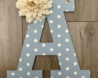 Front Door Sign- Door Hanger - Personalized Gift Ideas - Door Decor - Front Door Decor - Bedroom Wall Decor - Wall Letters - GIfts for Her