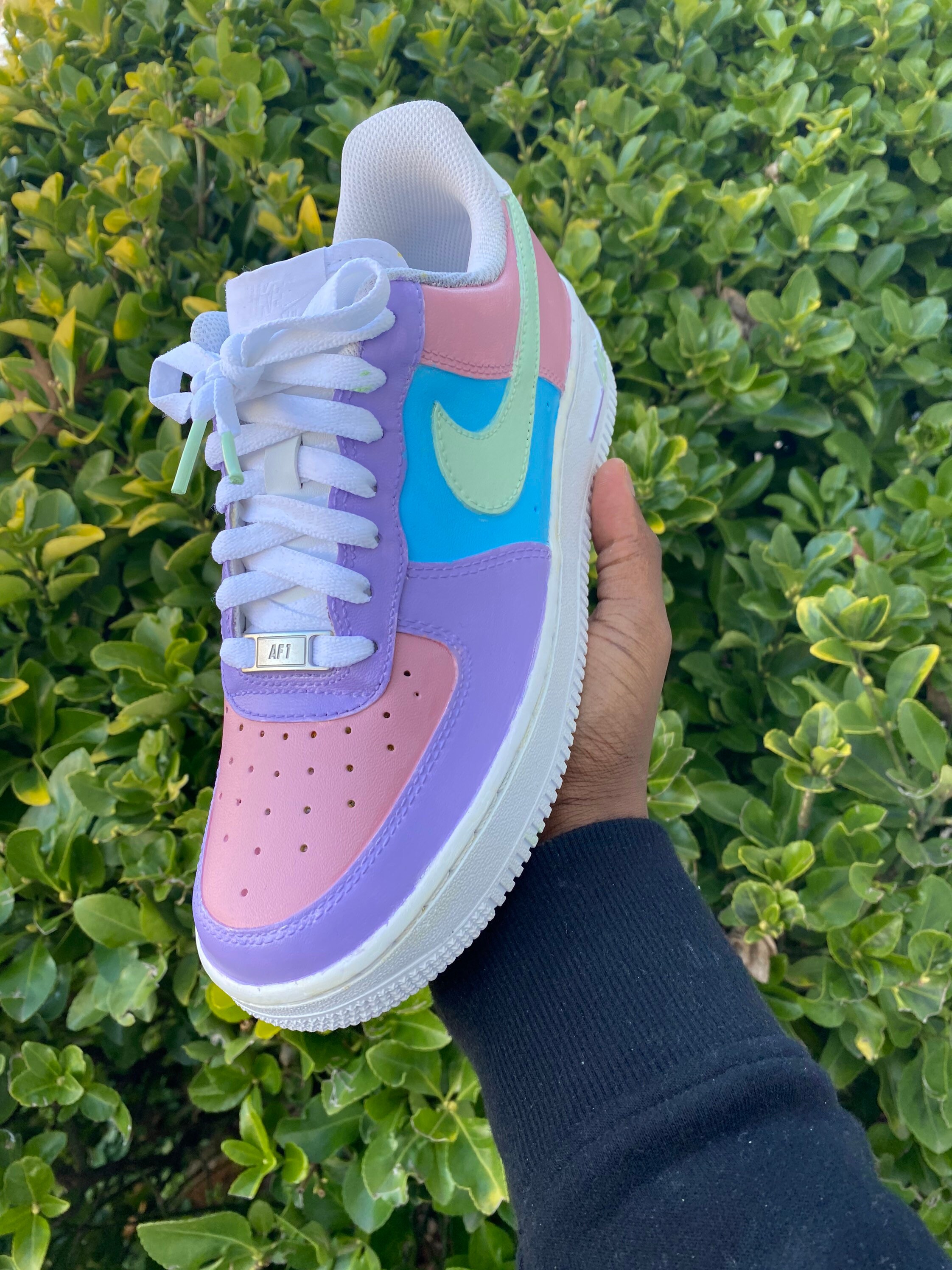 walmart af1 painted