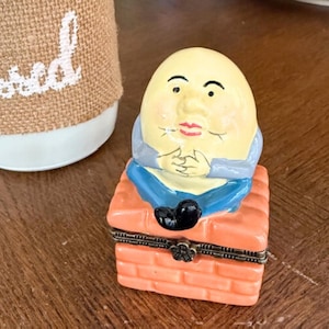 Humpty Dumpty Trinket Box - Etsy