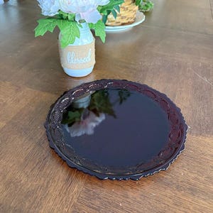 Avon Ruby Red 1876 Cape Cod 10 1/2" Dinner Plate