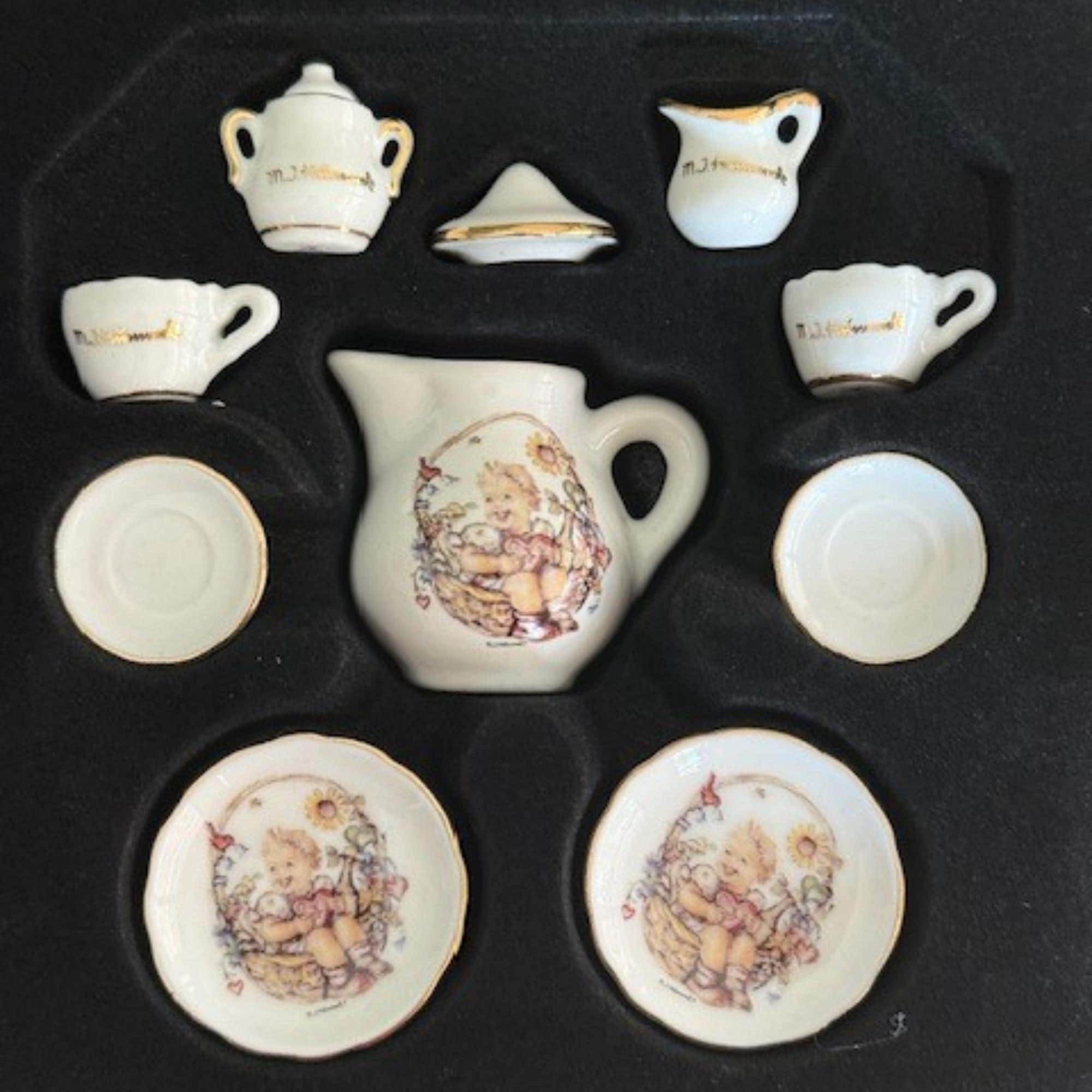 Mini M.J. Hummel Tea Set by Reutter Porzellan - Etsy