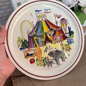 ビレロイ＆ボッホ Villeroy & Boch サーカス 廃盤 プレート Villeroy boch cirque - Etsy 日本
