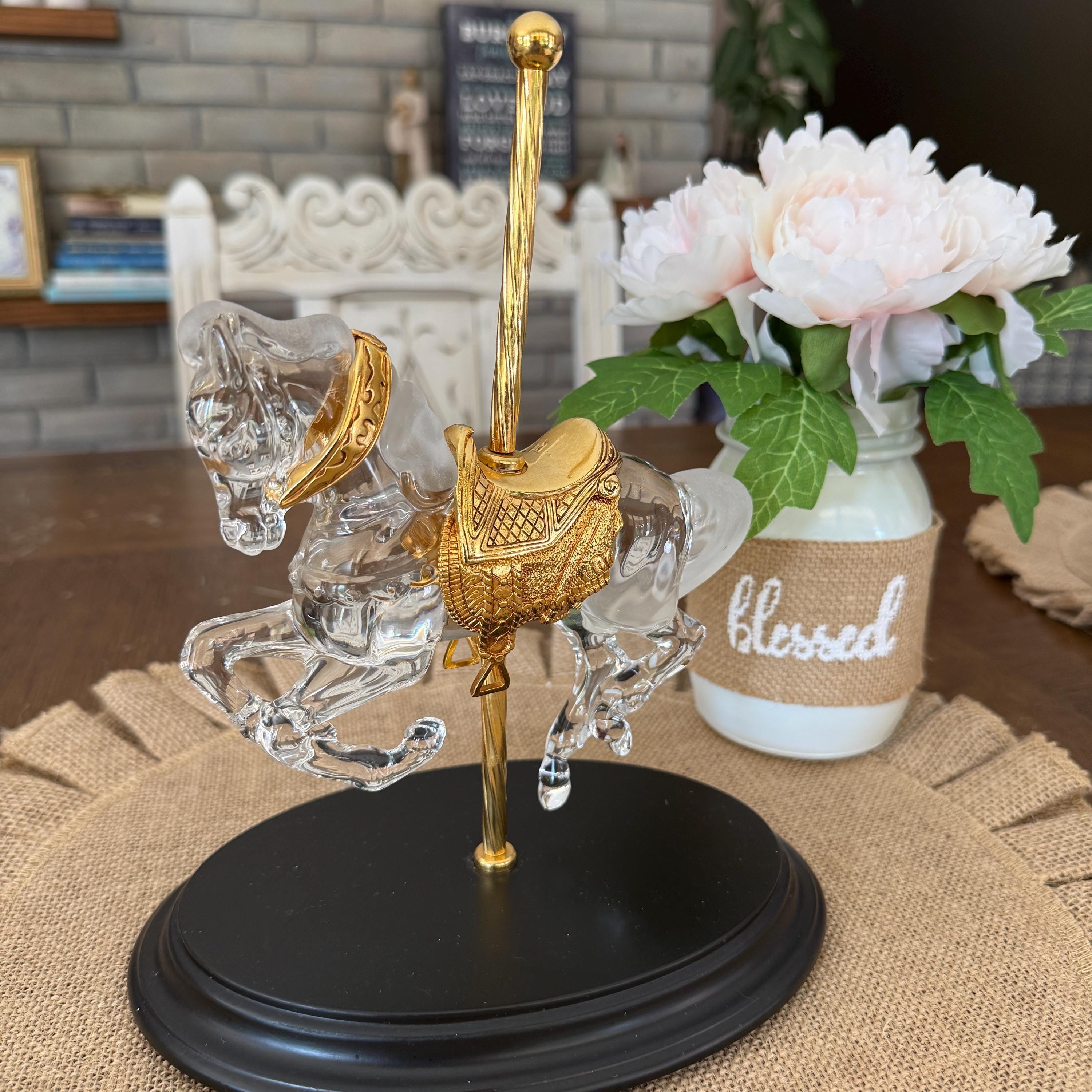 Franklin Mint Carousel Horses - Etsy