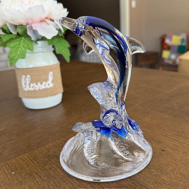 Cristal D'arques Dolphin - Etsy
