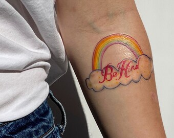 Pastel Pink Tattoo - Etsy Ireland Pastel Pink Tattoo - Etsy Ireland