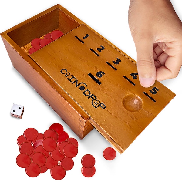 Coin Drop Box Game Etsy