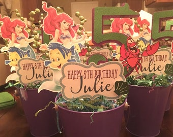 Little Mermaid centerpiece