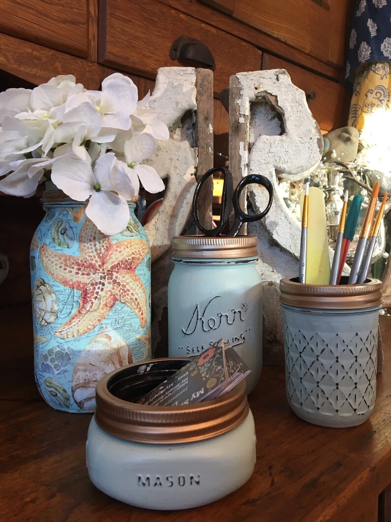 Cubicle Decor Beach Lovers Gift Office Organization Desk Etsy