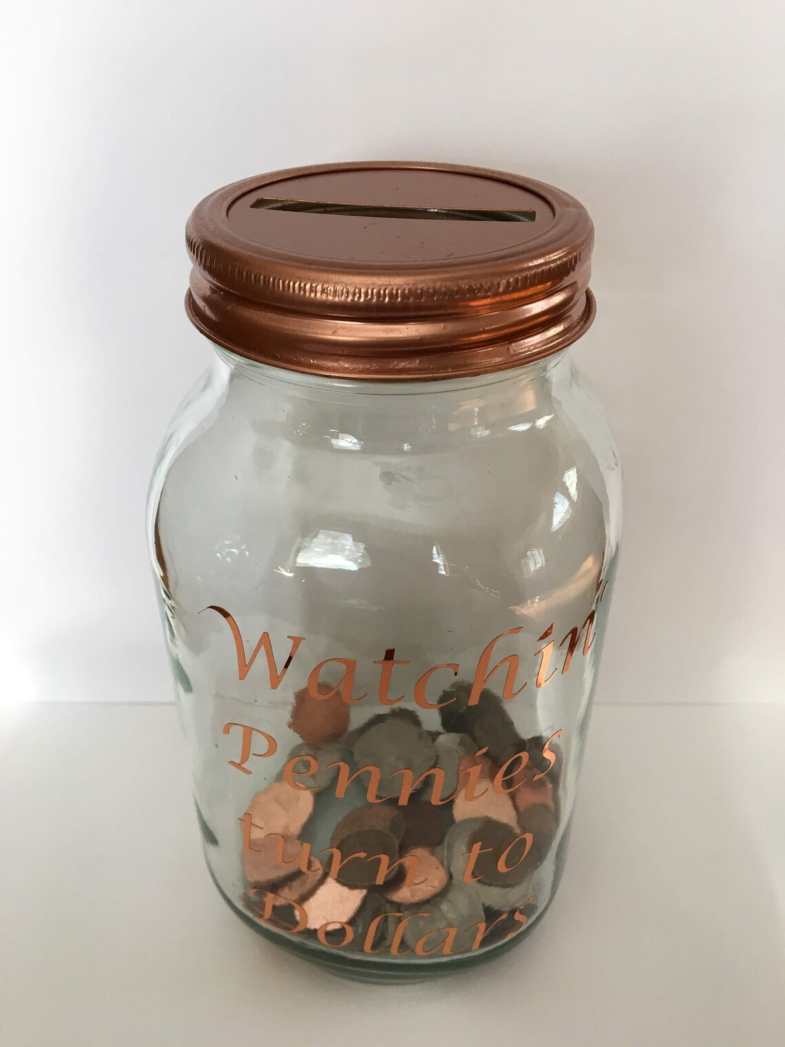 Mason Jar Bankmason Jar Savings Bank bankmason Jar Change Etsy