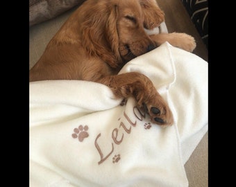 Personalised Dog Blanket