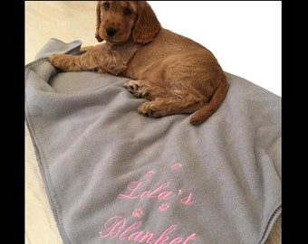 Personalised Dog Blanket