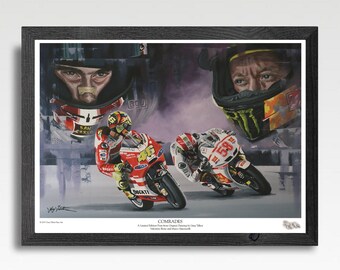 Grand Prix Simoncelli Rossi Valentino Rossi Marco Simoncelli A3