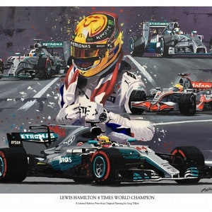 Michael Schumacher Limitierte Auflage Kunstdruck Aus Etsy