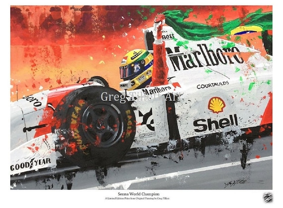 アイルトン セナ （アート）①
