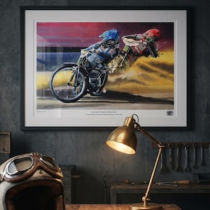 Joey Dunlop Isle of Man TT Print: Signed Limited Edition Motogp