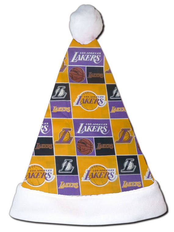 lakers santa hat