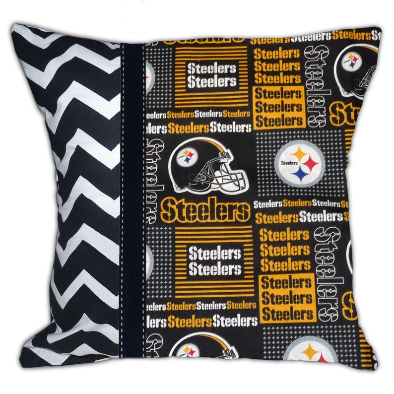 Nfl Pittsburgh Steelers Large 18 Pillow Pet Sports Mem Cards