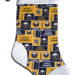 NEW Personalized NHL Buffalo Sabres Hockey Christmas Stocking Gift