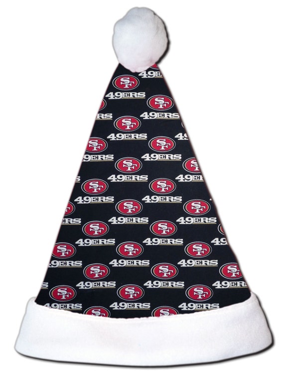 49ers christmas hat