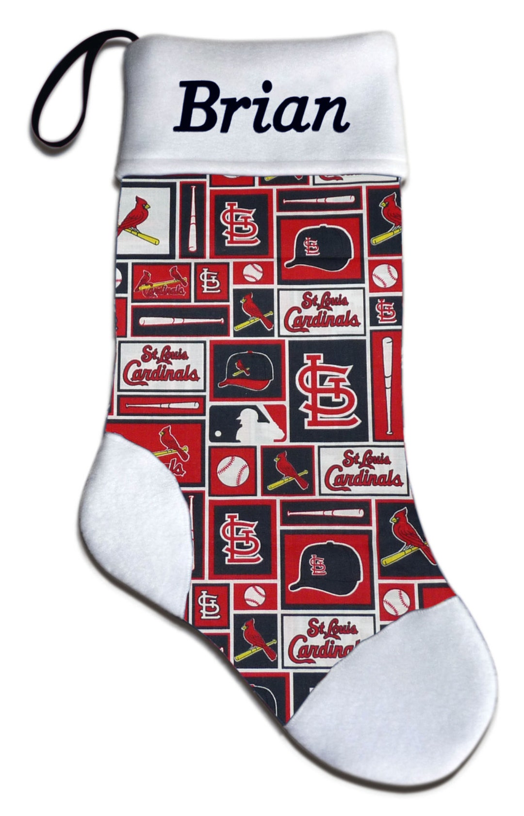 Personalized MLB St. Louis Cardinals Baseball Christmas 