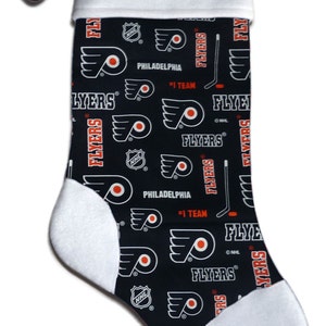 NEW Personalized NHL Philadelphia Flyers Hockey Christmas Stocking Gift