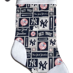 Personlig MLB NY New York Yankees baseboll julstrumpa broderad