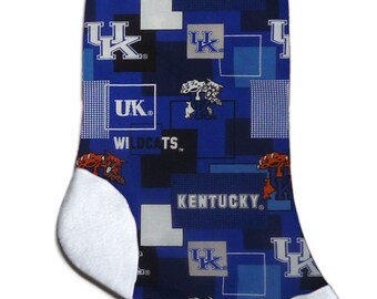 Personalized University of Kentucky Wildcats NCAA College Christmas Stocking