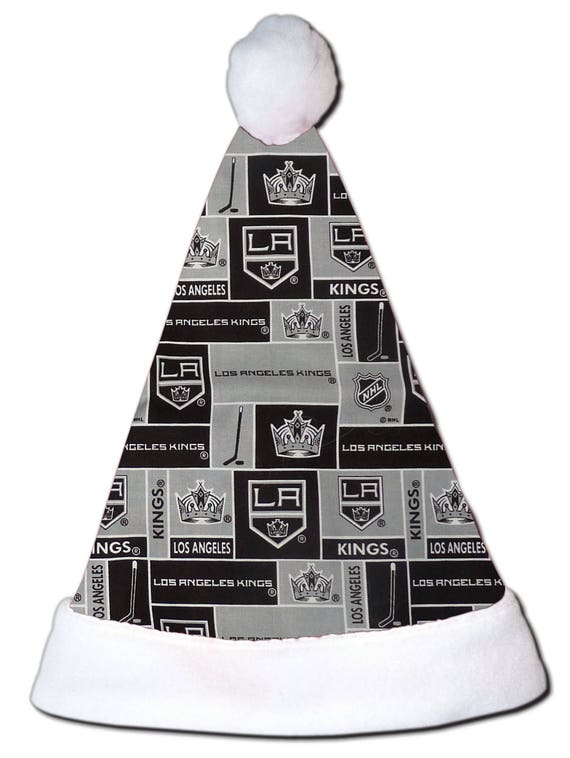 la kings christmas hat