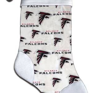 Personalized NFL Atlanta Falcons Football Christmas Stocking Embroidered