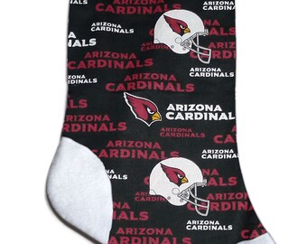 Medias navideñas personalizadas de fútbol americano de la NFL Arizona Cardinals, regalo festivo