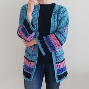 Crochet cardigan pattern,Hummingbird cardigan pattern,oversized crochet coat pattern,lace crochet sweater pattern,PDF jacket pattern XS-3XL