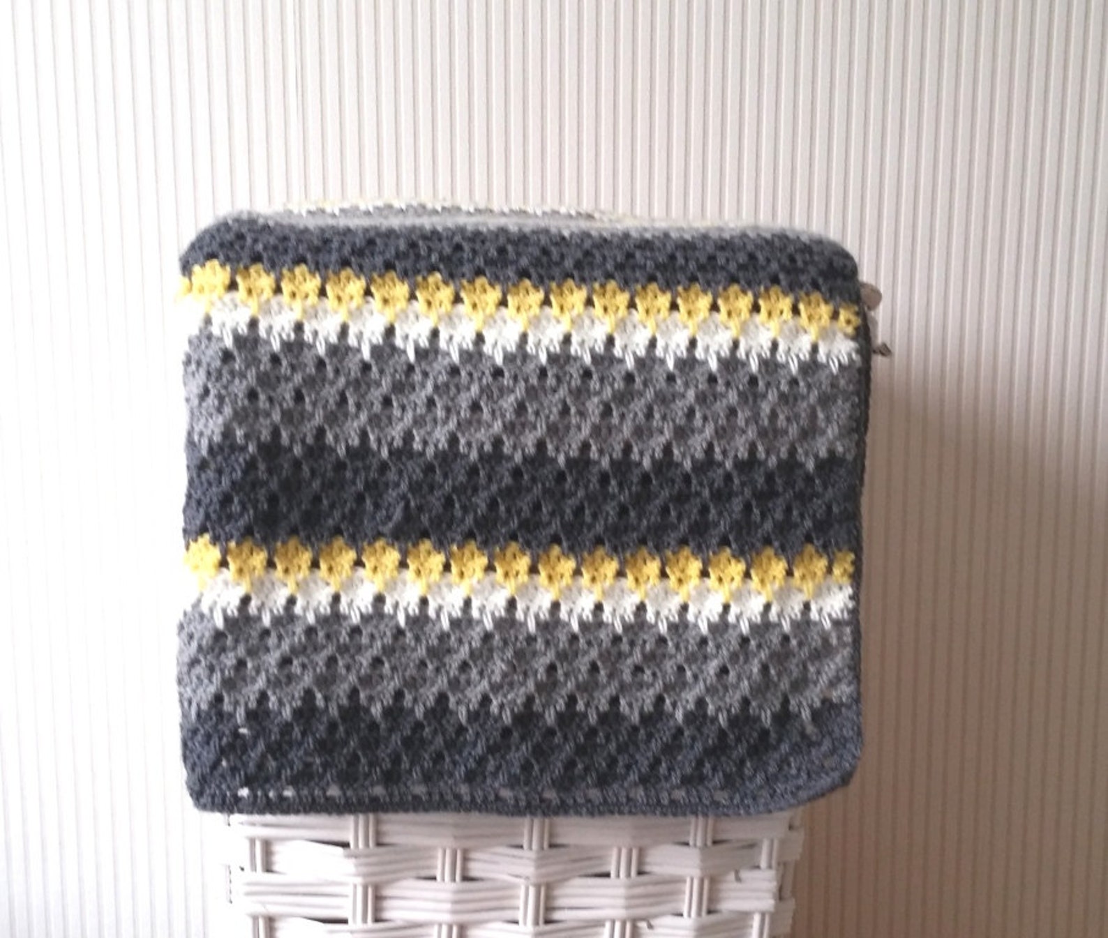 Crochet baby blanket pattern Larksfoot stitch newborn afghan Etsy