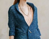 Crochet cardigan pattern/Airy Petrol shrug pattern/Ladies Cocoon cardigan pattern/Crochet shrug vest pattern/Crochet cardigan women pattern