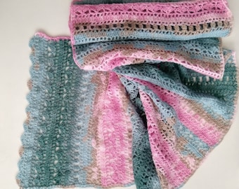 Crochet shawl pattern,Lacy blanket shawl,XXL Crochet Wrap Pattern,Lace stole pattern,Crochet scarf pattern US terms,mother's day gift