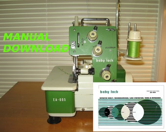 Brother 1034 Serger service manual Homelock 1034d adjusters | Etsy