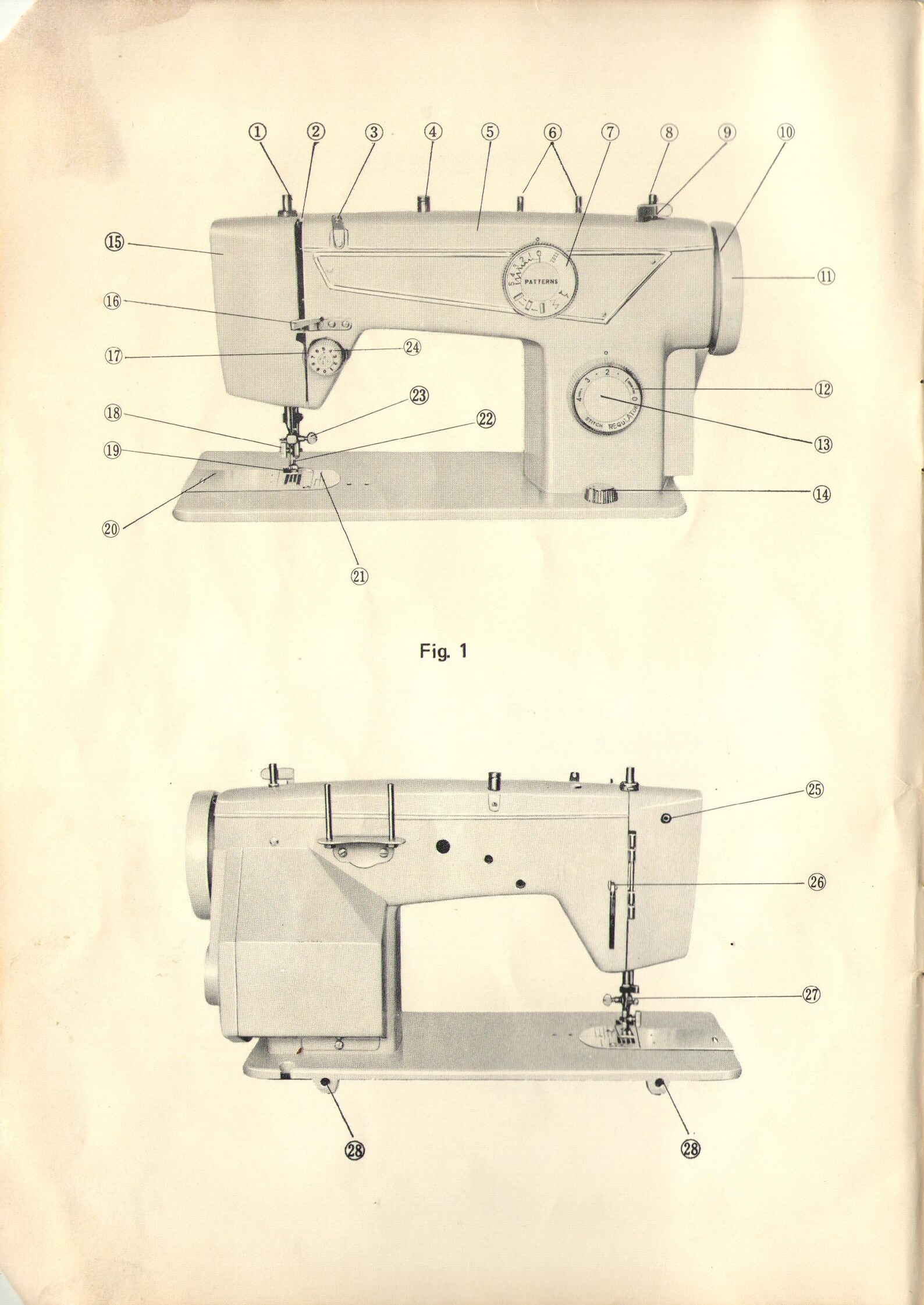 DialNSew manual Dial N Sew model 742 model 750 sewing Etsy