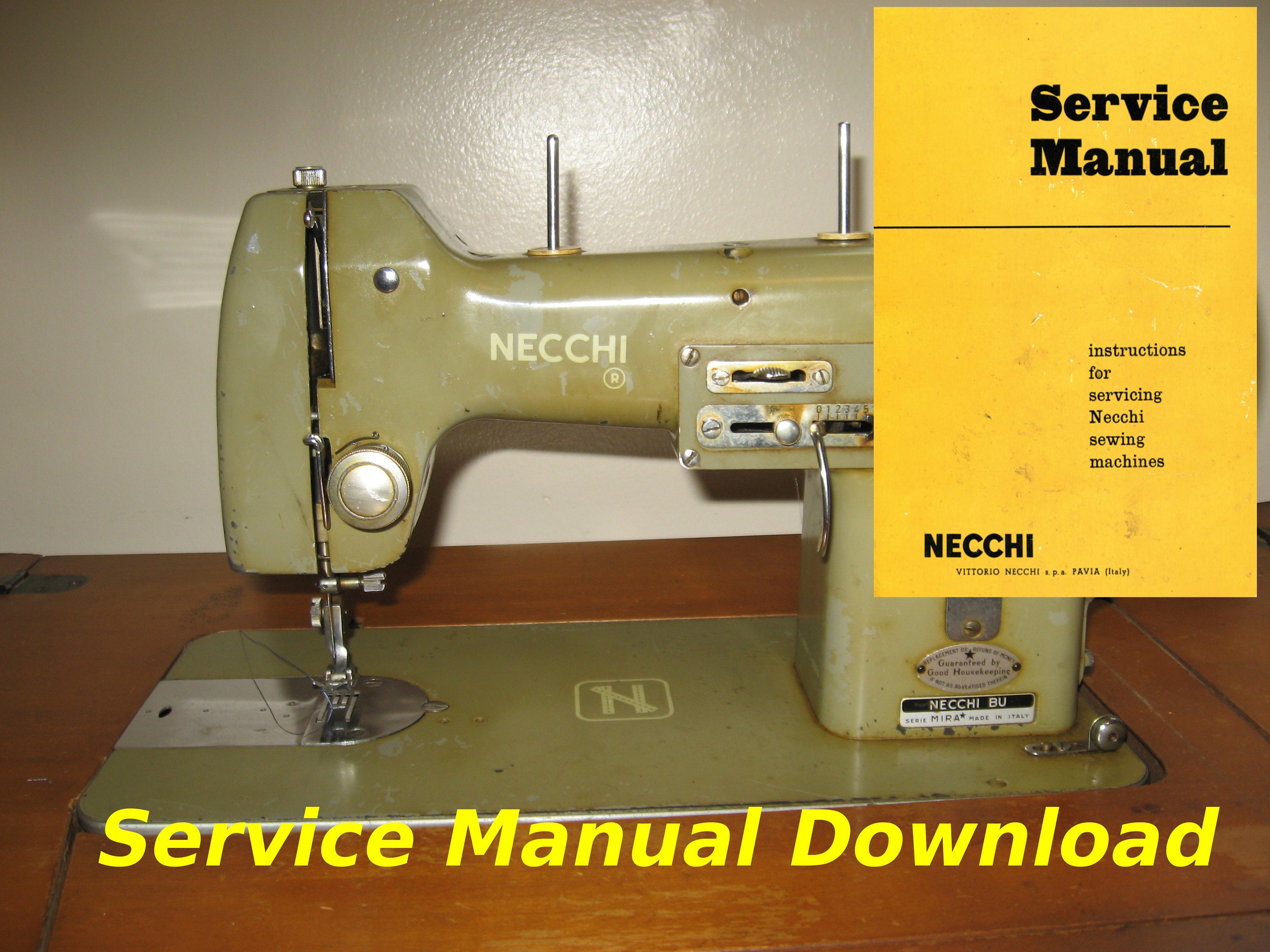 Necchi BF BU Nova Mira service manual repair manual sewing | Etsy