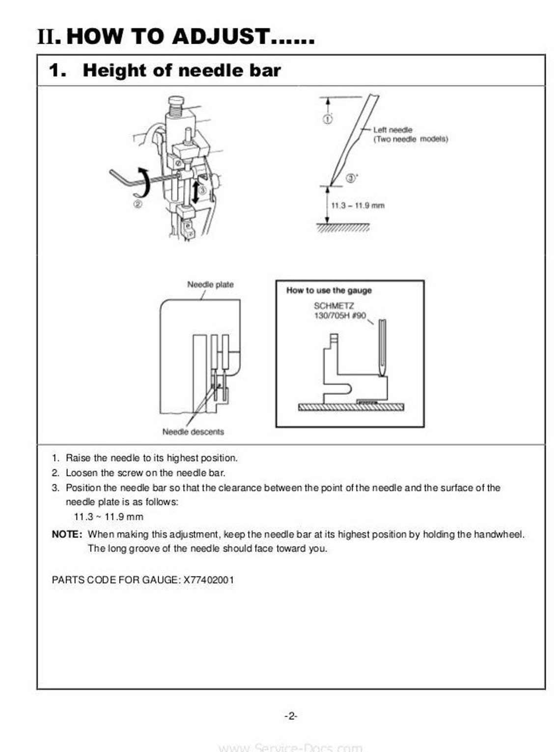 Brother 1034 Serger service manual Homelock 1034d adjusters Etsy