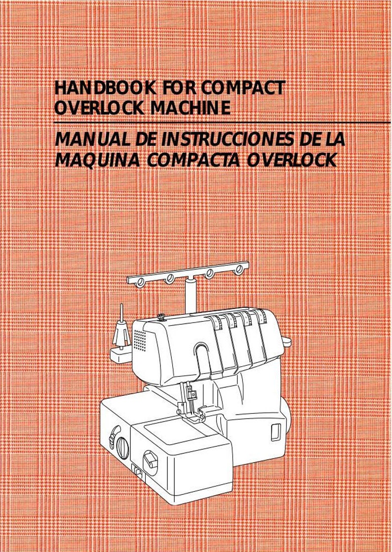 Brother 1034 Serger service manual Homelock 1034d adjusters | Etsy