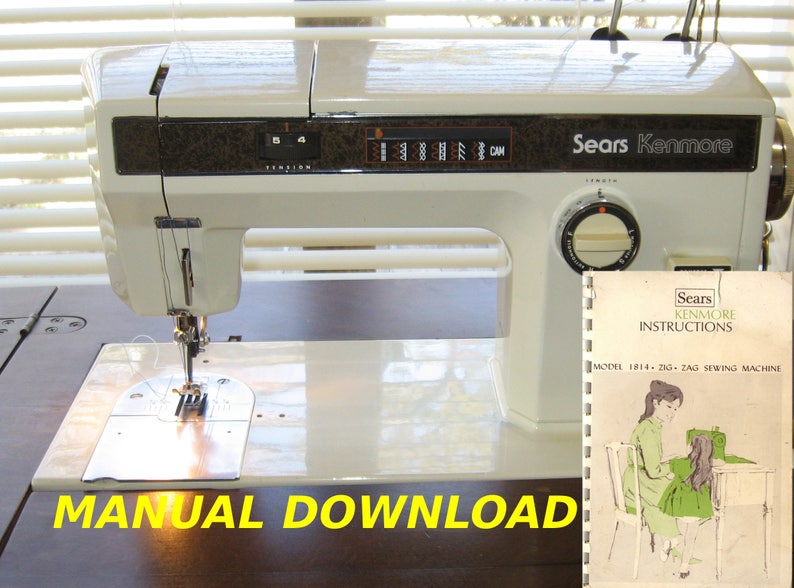 Sears Kenmore model 1803 sewing machine Owners manual Service Manual