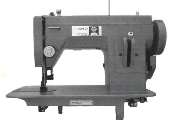 Thompson PW40 Sewing Machine Owners Manual Thompson Mini Etsy Impressive Thompson Sewing Machine Manual Thompson PW40 Sewing Machine Owners Manual Thompson Mini Etsy Impressive Thompson Sewing Machine Manual
