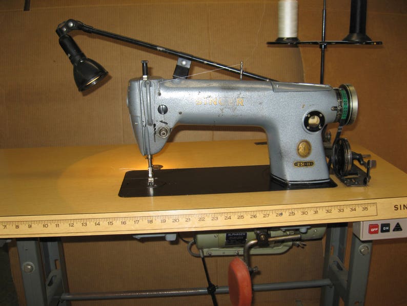 Singer Sewing machine model 251 Industrial Service manual Etsy