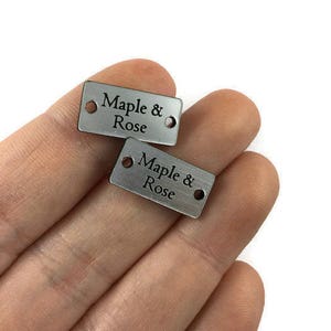 MINI Acrylic Garment Tags - 30 per set