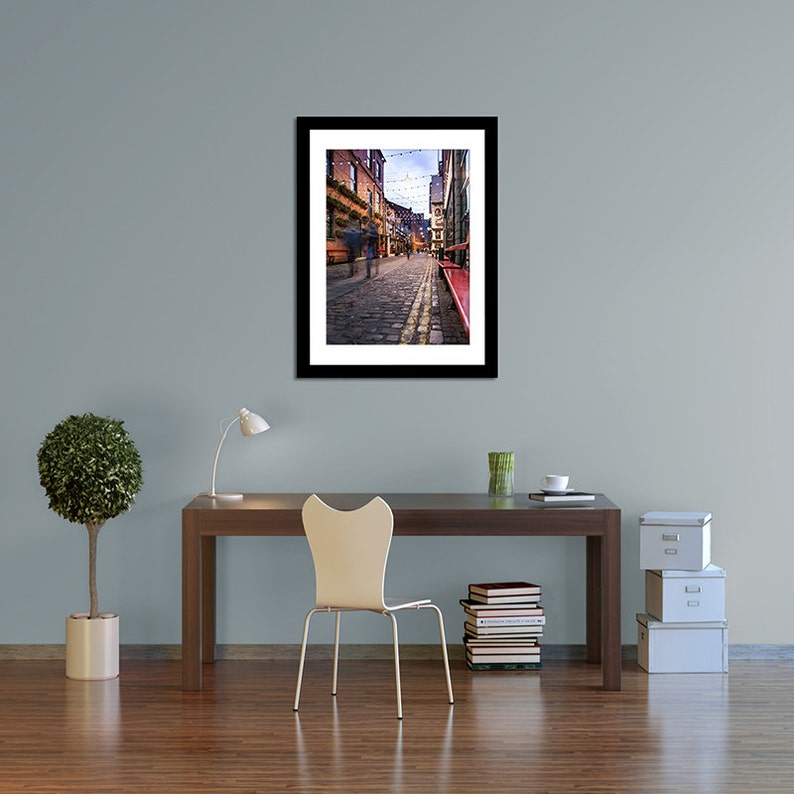 Irish Landscape Print: Cathedral Quarter Belfast | Etsy