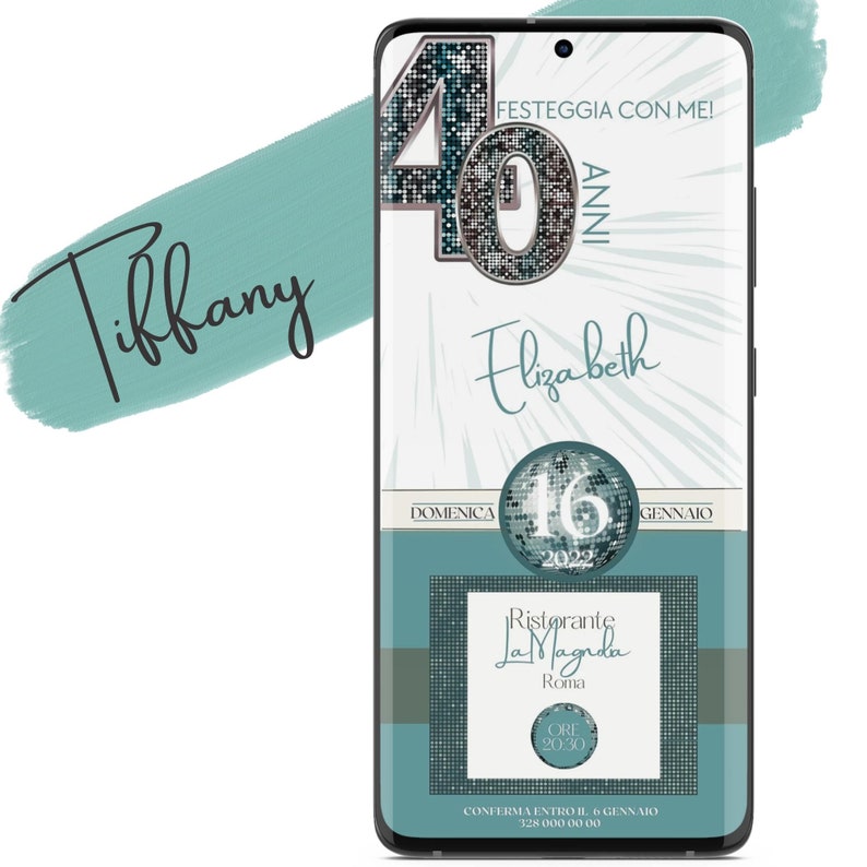 DIGITAL BIRTHDAY INVITATION, for whatsapp and all the social channels you prefer! image 4