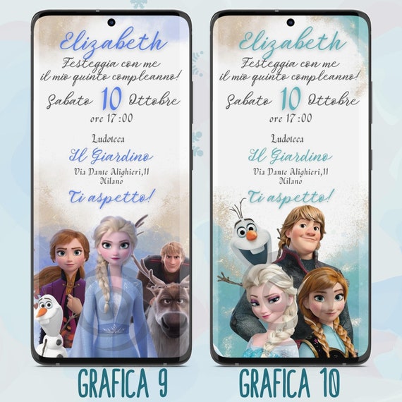10 MELHORES] Convites Frozen, WHATSAPP