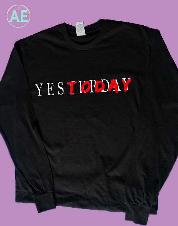 Nct Yestoday Long Sleeve Kpop Shirt Nct Merch Nct Shirt Etsy Nct Yestoday Long Sleeve Kpop Shirt Nct Merch Nct Shirt Etsy
