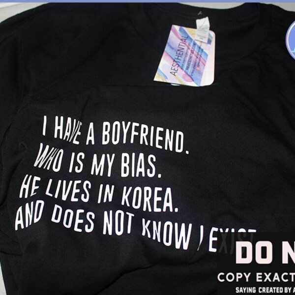Kpop Shirt My Bias, Kpop shirt, Kpop merch, Nct shirt, Seventeen kpop, exo shirt, kpop stan ( by Faded Crystal)